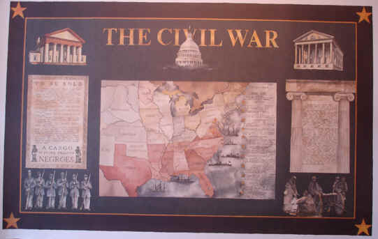 civil war map. MA-2 Civil War Battle Map