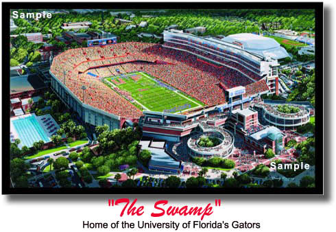 The Swamp - Home of the University of Florida's Gators