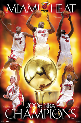 Miami Heat Championship on Miami Heat Nba World Champions Sports Art Poster Posters