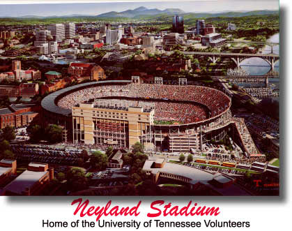 Neyland Stadium - Home of the University of Tennessee Volunteers